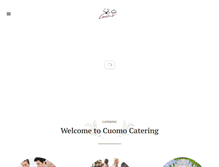 Tablet Screenshot of cuomocatering.com